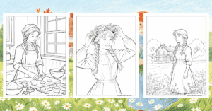 Anne of Green Gables Coloring Pages Banner