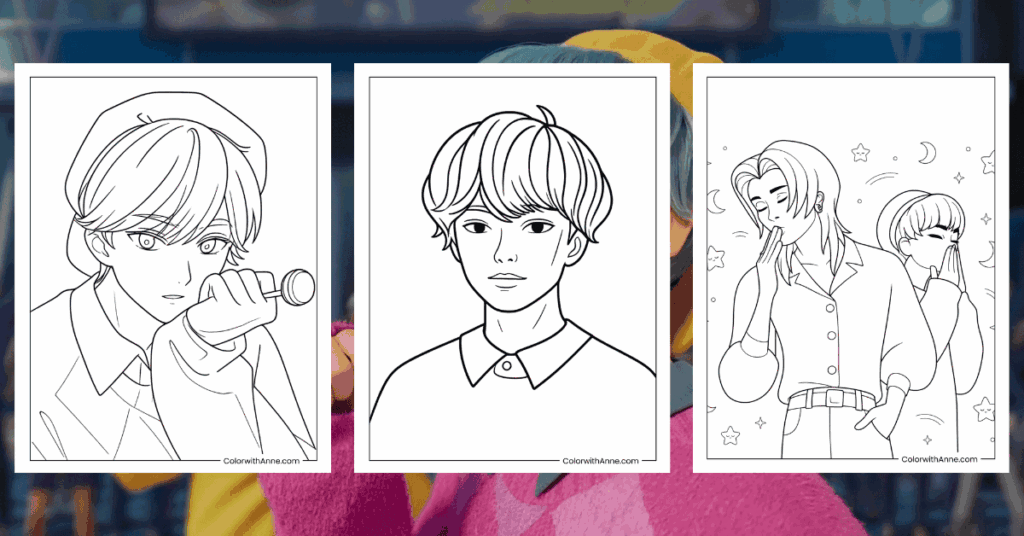 Baby Saja Coloring Pages Banner