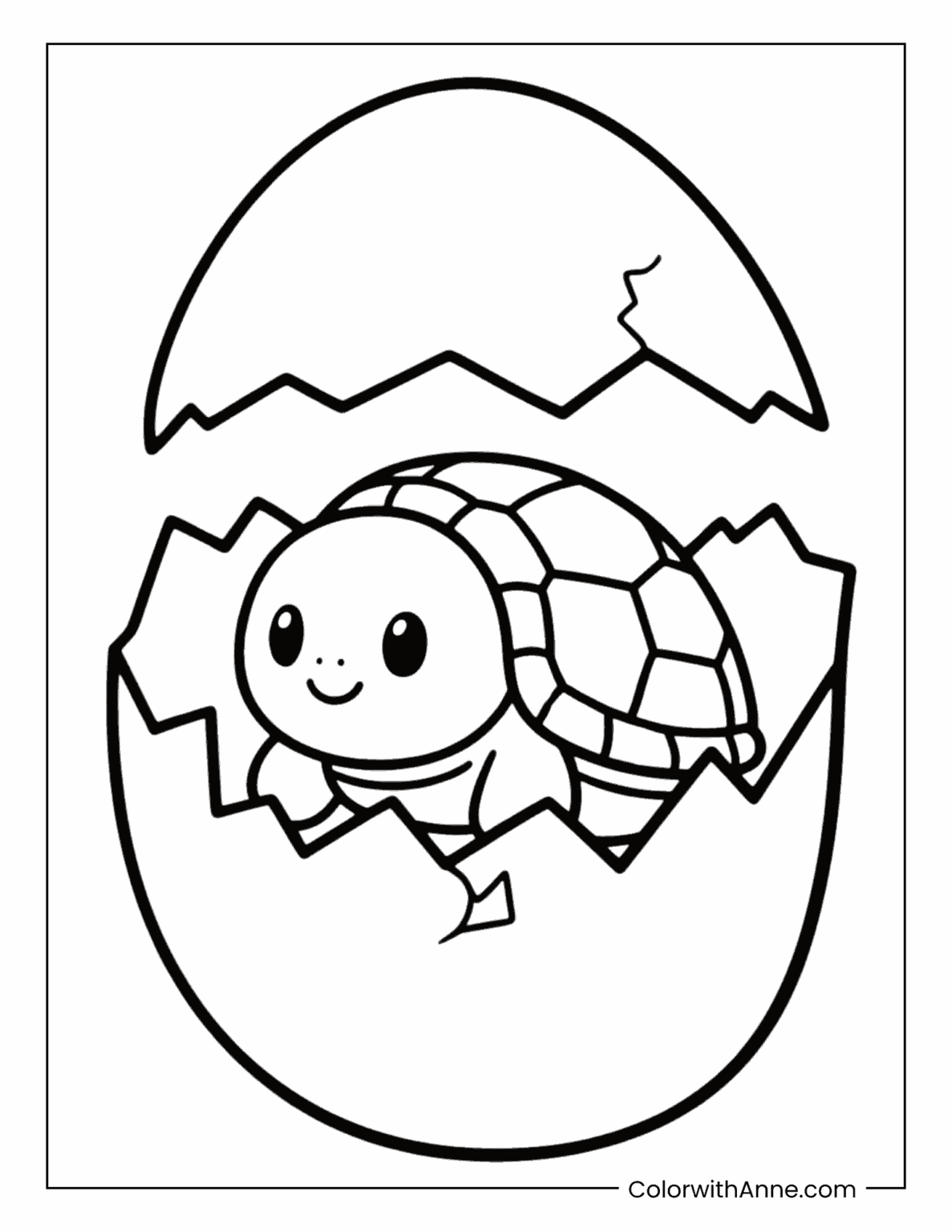 20 Turtle Coloring Pages (Free PDF Printables)