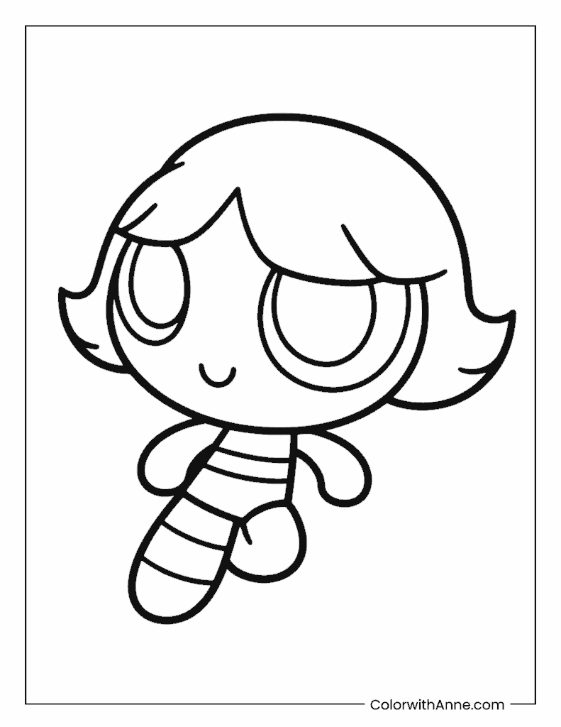 Buttercup Coloring Page for Kids