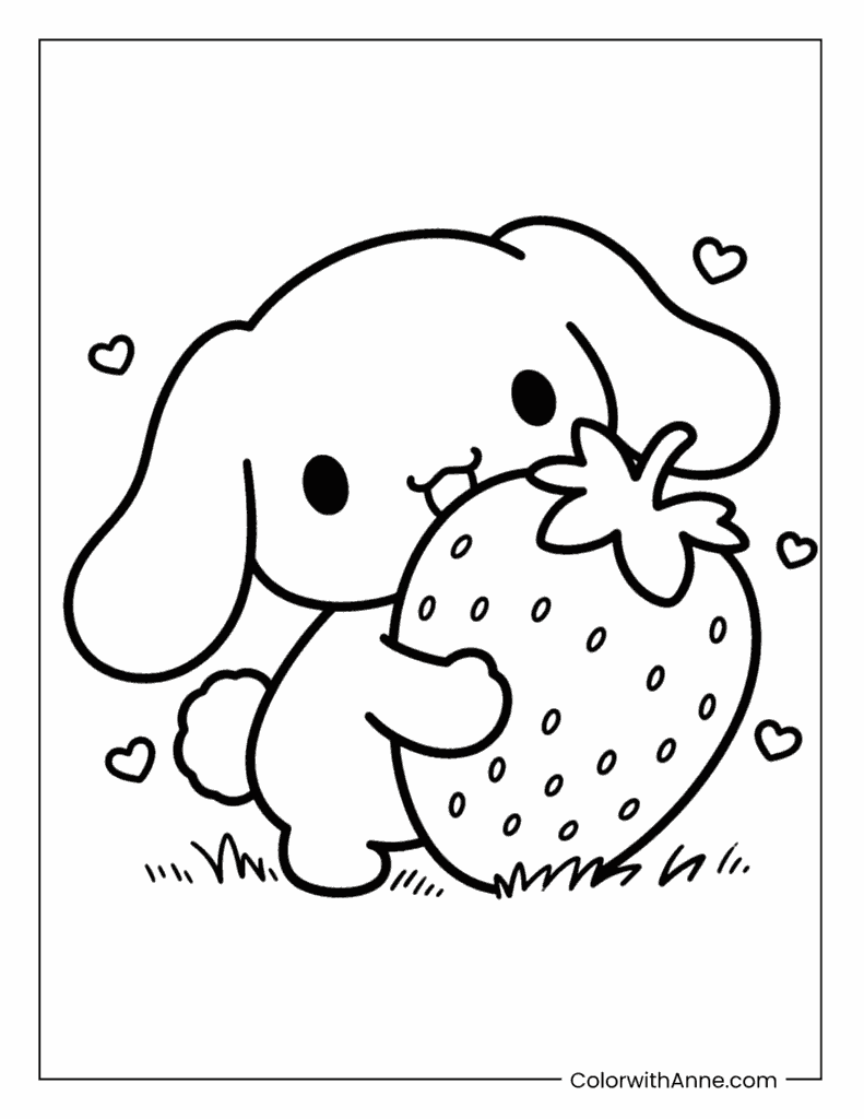 20 Cinnamoroll Coloring Pages (Free PDF Printables)