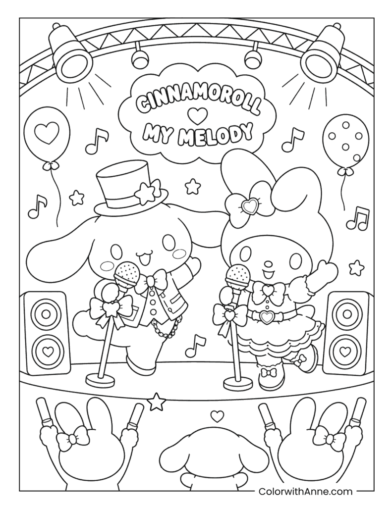 Cinnamoroll and My Melody’s Sparkling Friendship Concert Show