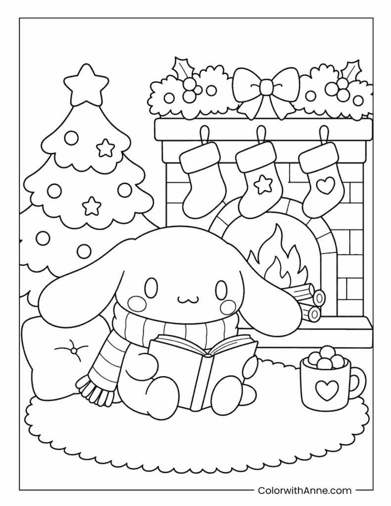 Cinnamoroll’s Cozy Christmas Storytime by the Fireplace