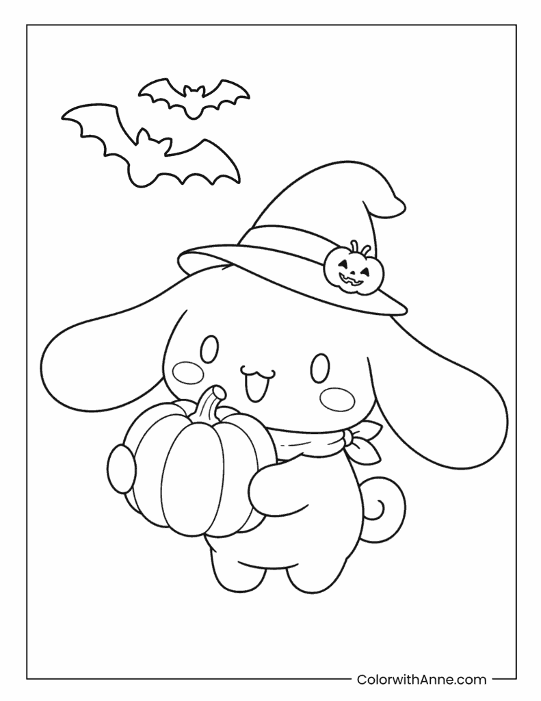 Cinnamoroll’s Spooky-Cute Halloween Pumpkin Harvest Adventure