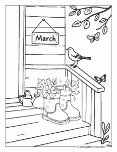 March
