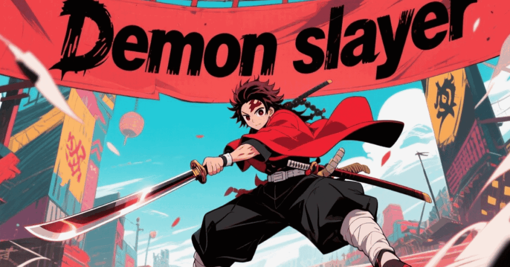 Demon Slayer Coloring Pages Banner
