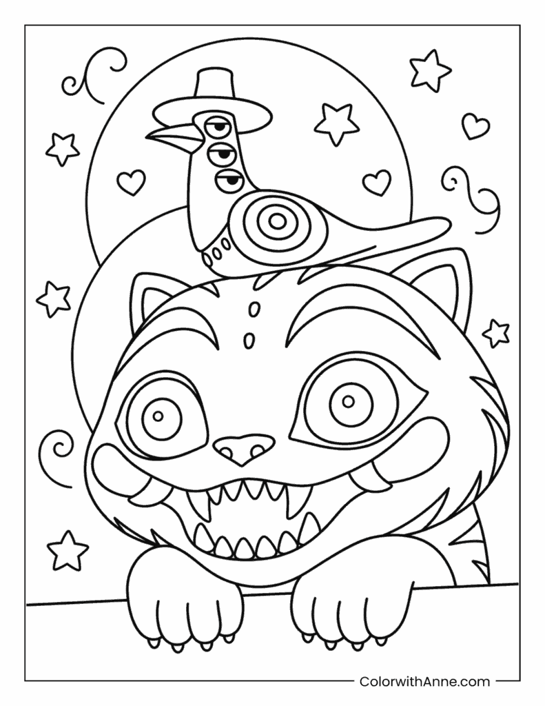 Derpy and Sussie Silly Star Coloring Page