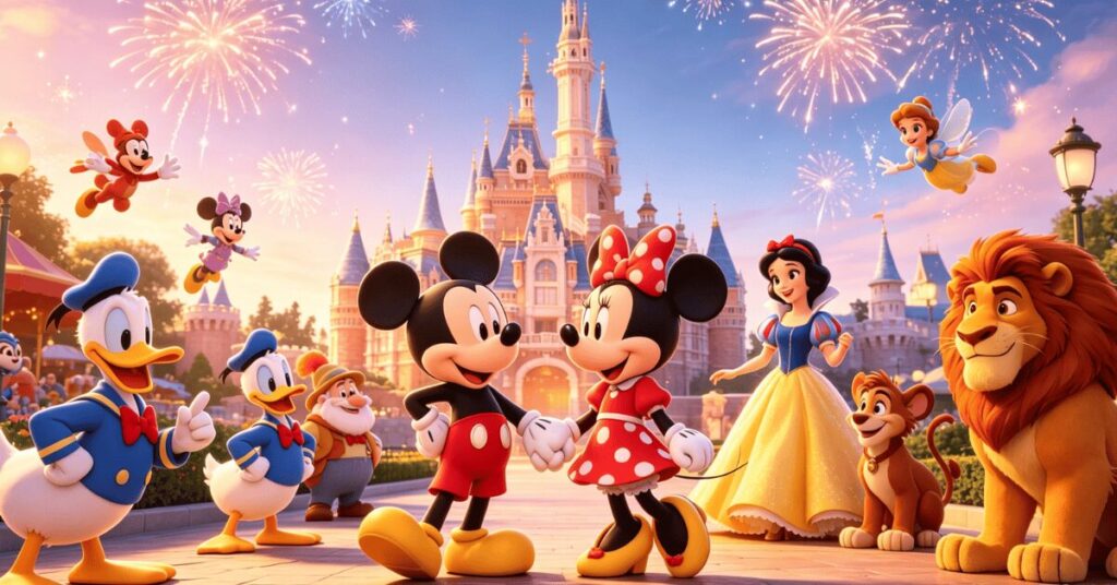 Disney Coloring Pages Banner