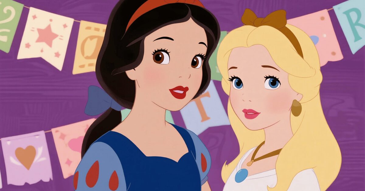 Disney Princess Coloring Pages Banner