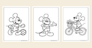 20 Mickey Mouse Coloring Pages (Free PDF Printables)