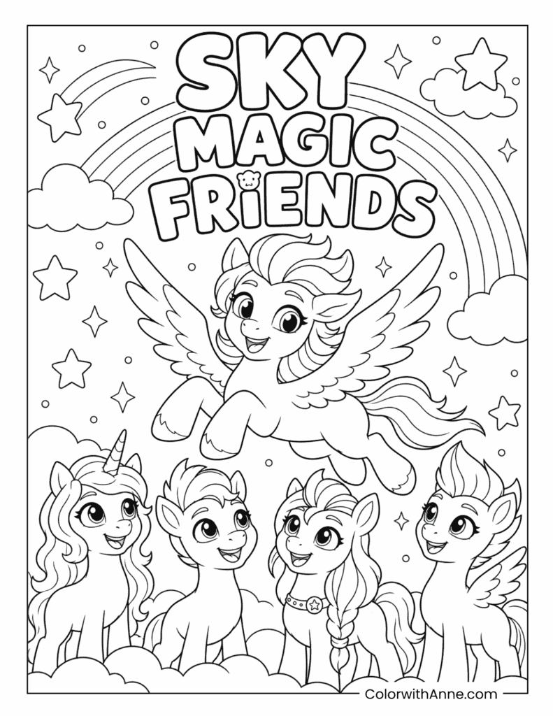 My Little Pony Make Your Mark Coloring Page