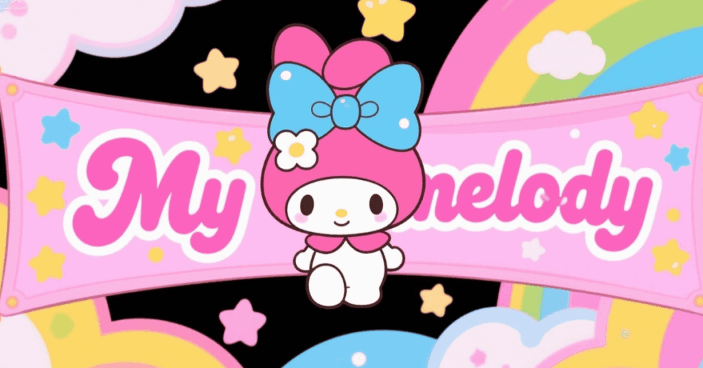 My Melody Coloring Pages Banner
