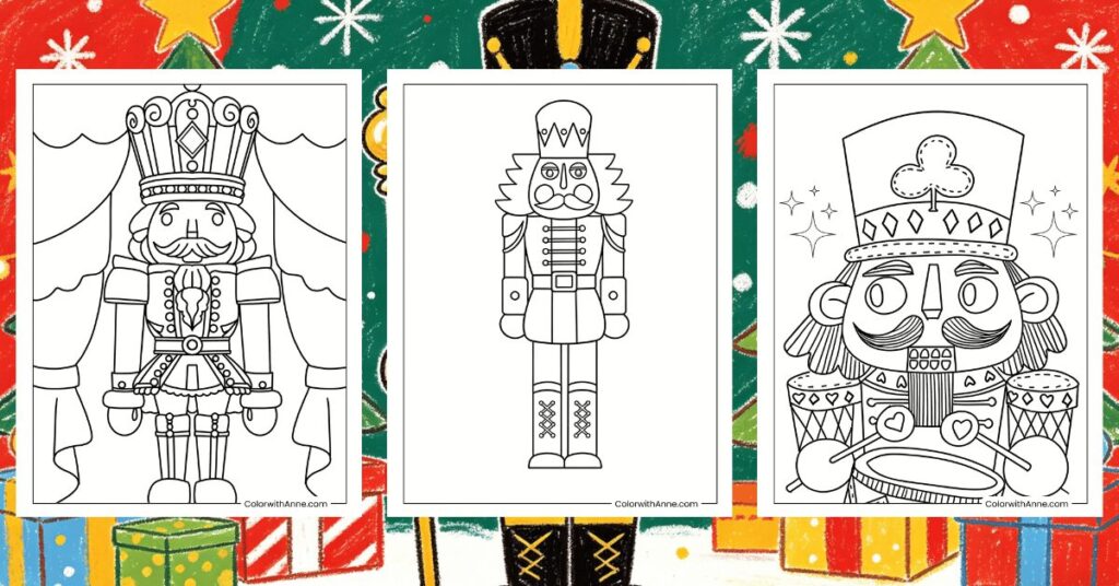 Nutcracker Coloring Pages Banner