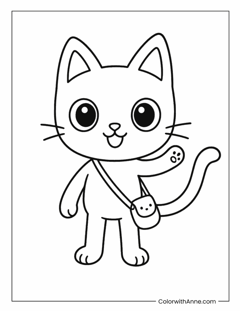 Pandy Paws Coloring Page