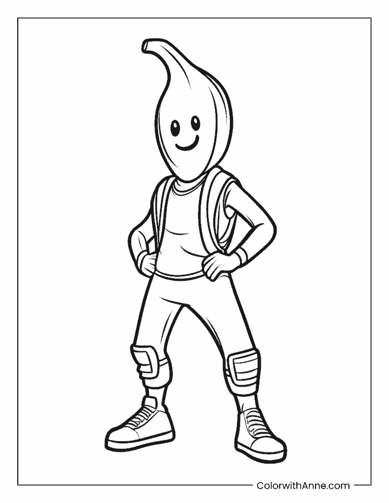 14 Fortnite Coloring Pages (Free PDF Printables)