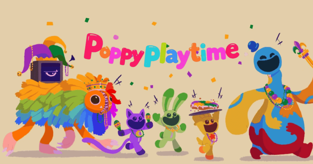 Poppy Playtime Coloring Pages Banner