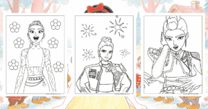 Rumi Coloring Pages Banner