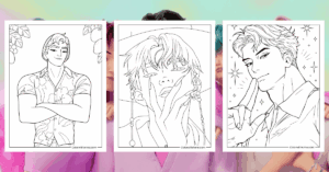 Saja Boys Coloring Pages Banner