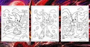 Shadow Coloring Pages Banner