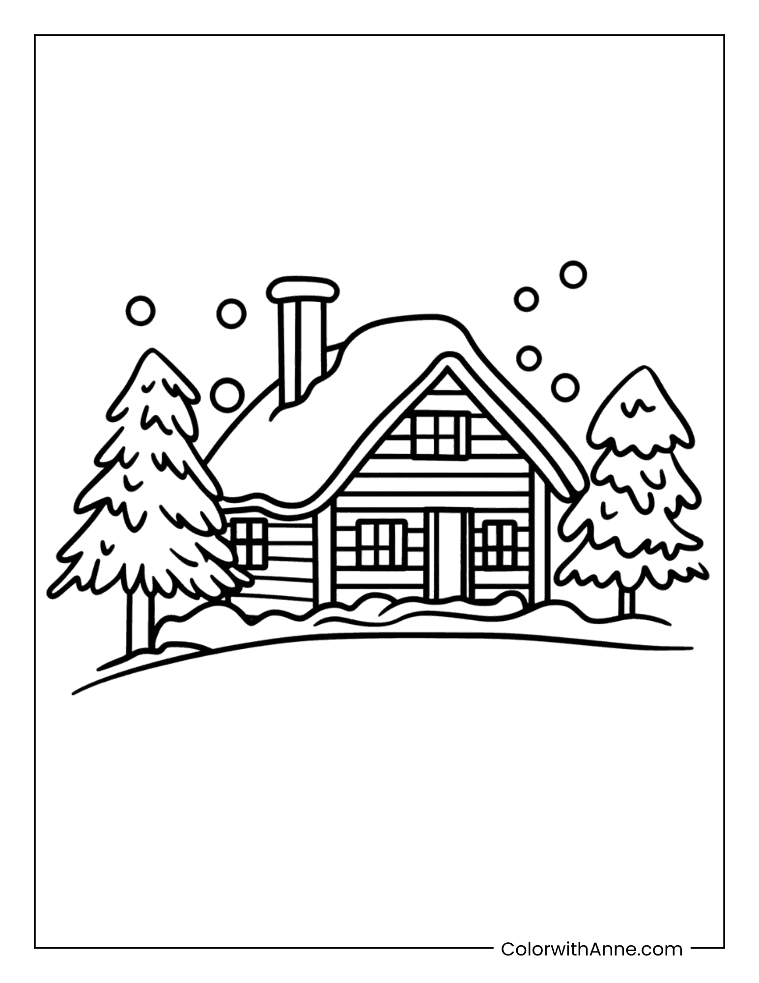 20 Winter Coloring Pages (Free PDF Printables)