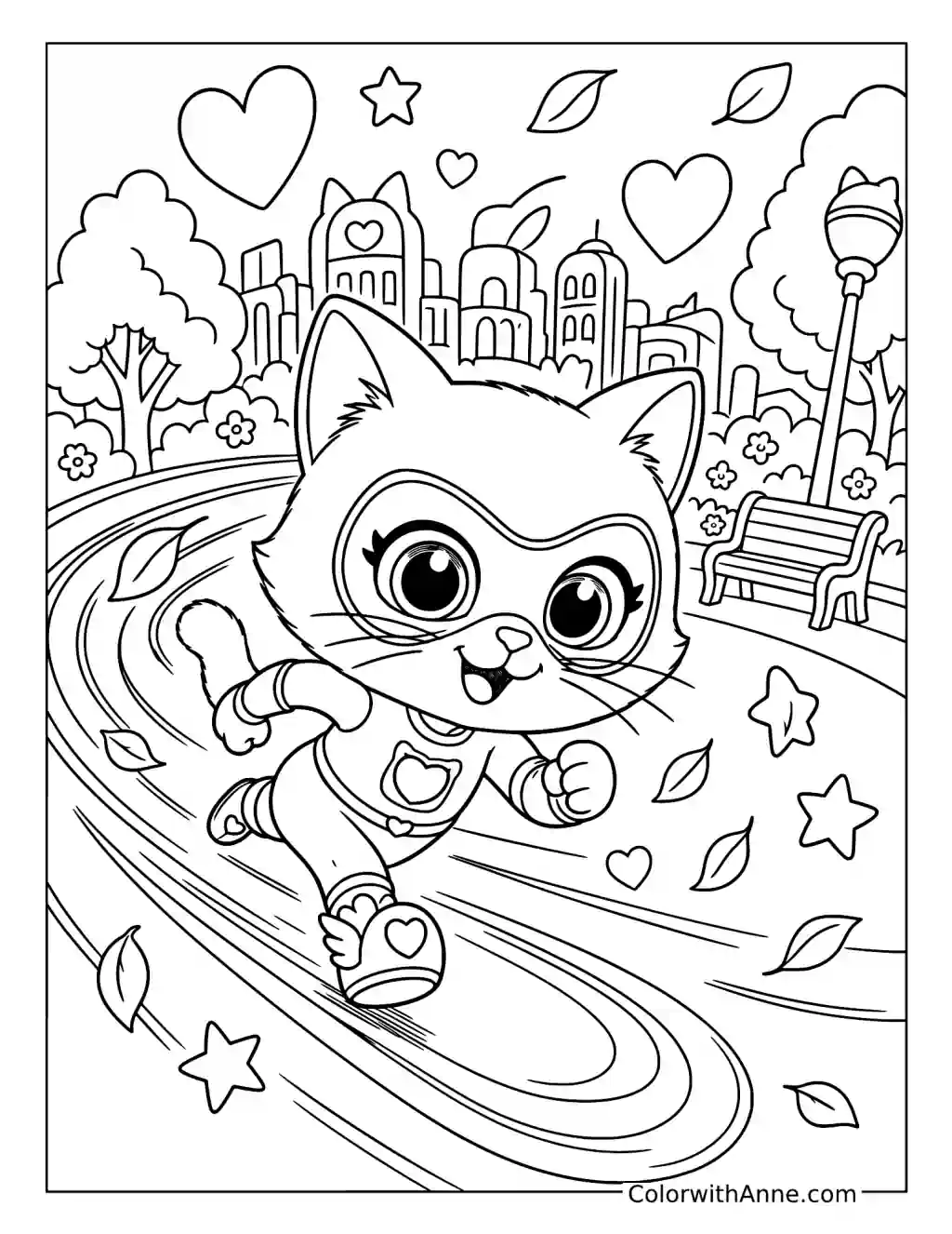Bitsy Speed Boots coloring page