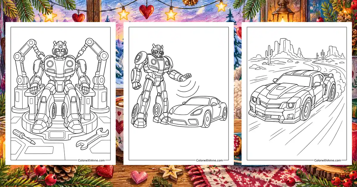 Bumblebee Coloring Pages banner