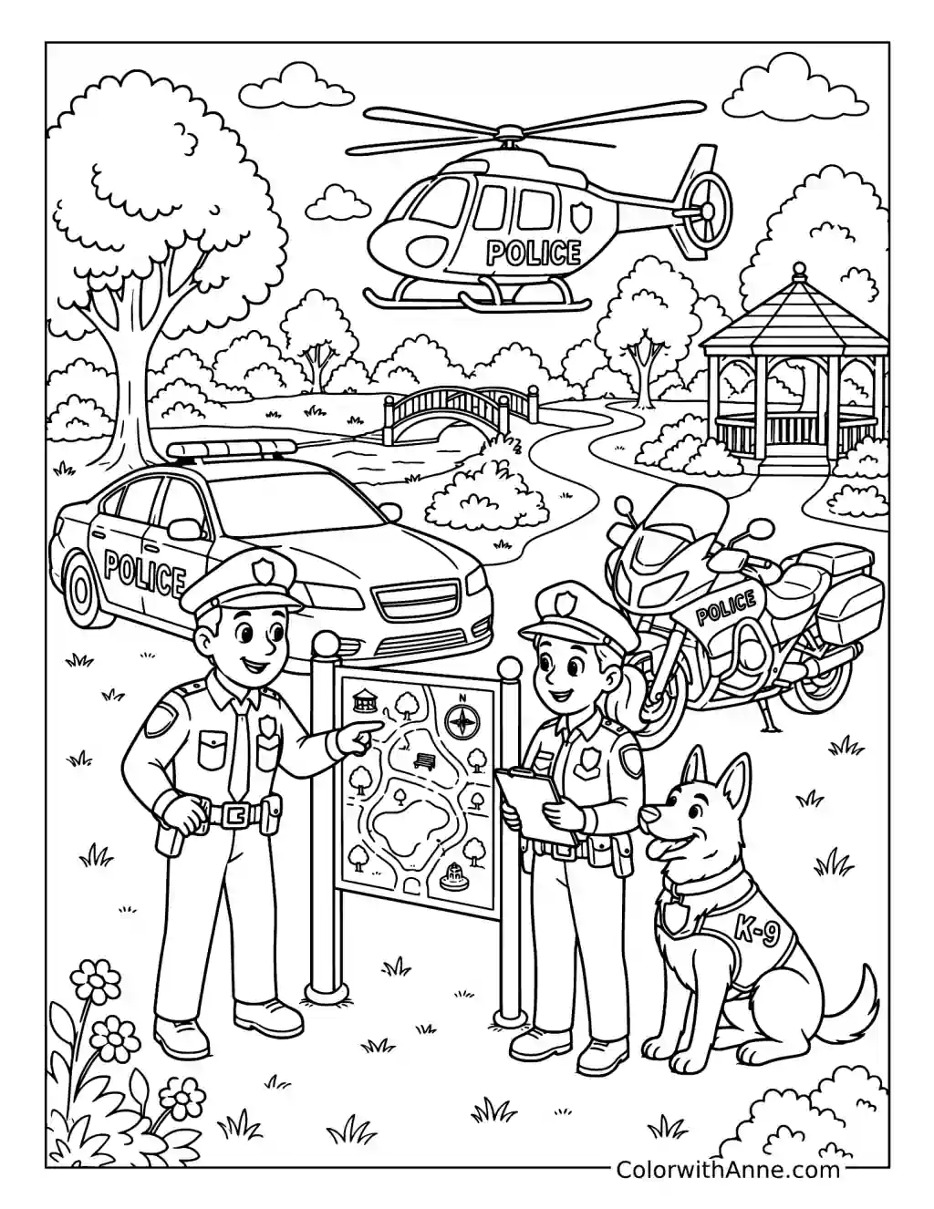 Cleaned Line Art coloring page