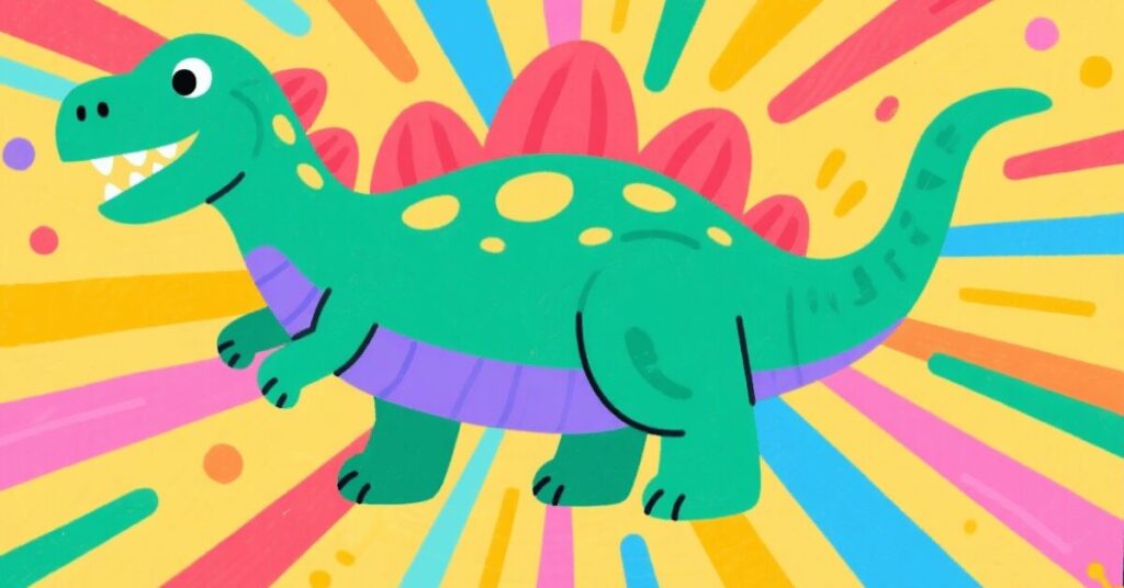 dinosaur coloring pages banner 2