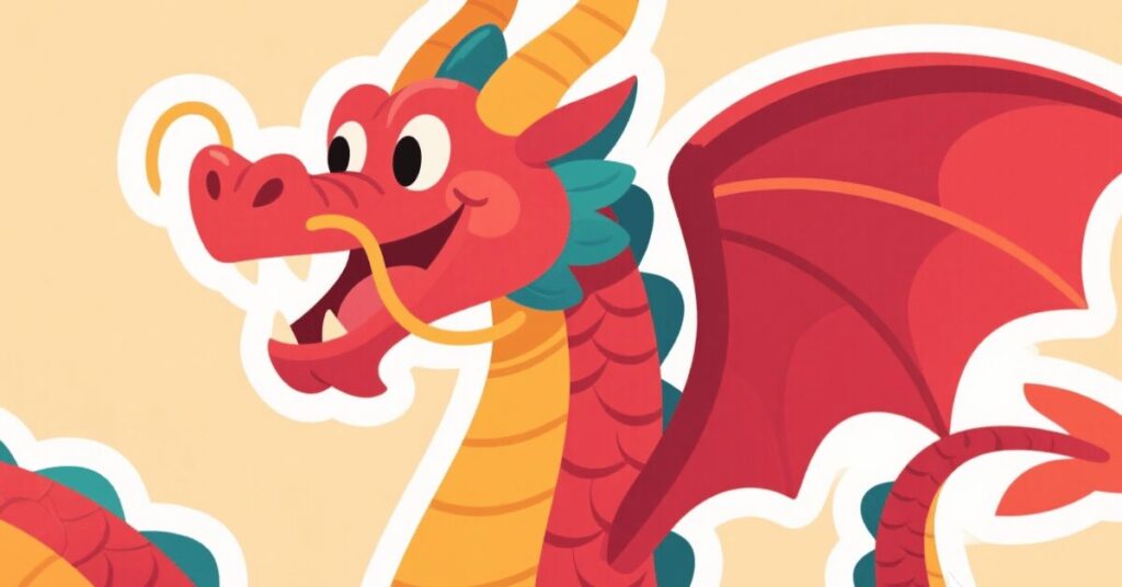 dragon coloring pages banner 2