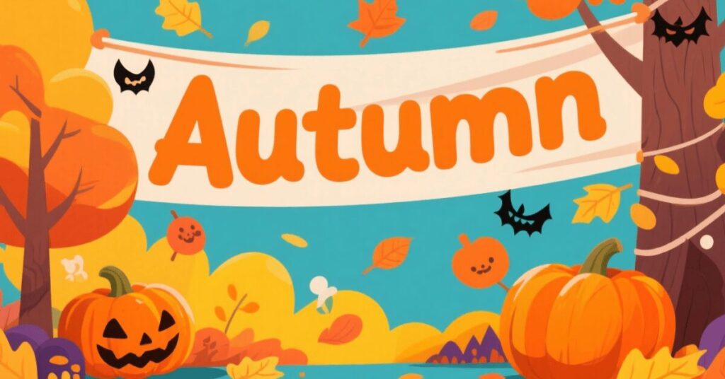 fall coloring pages banner 2