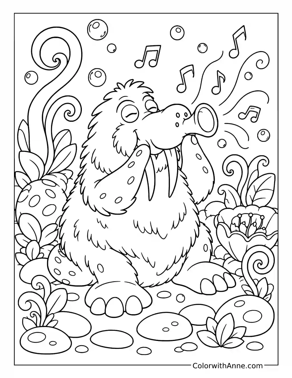 G'joob Dream Garden Performance coloring page