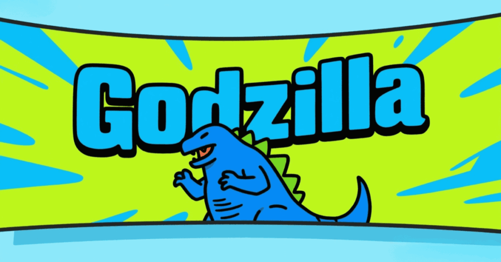 godzilla coloring pages banner 2