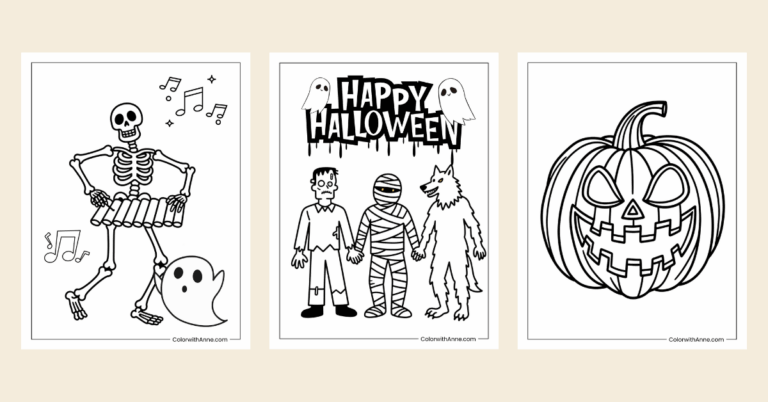 halloween coloring pages