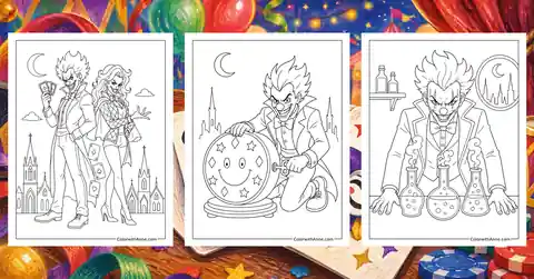 Joker Coloring Pages banner
