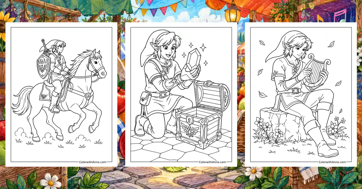 Link Coloring Pages banner