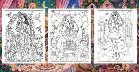 Melanie Martinez Coloring Pages banner