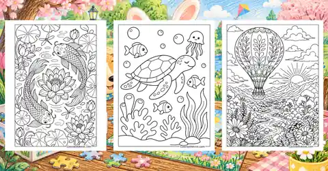 Mindfulness Coloring Pages banner