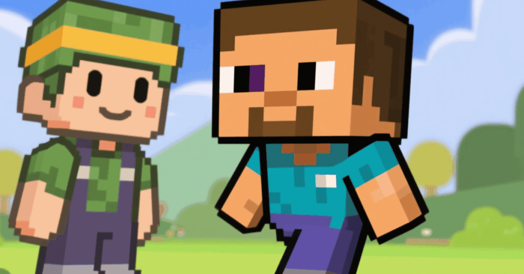 minecraft coloring pages banner 2