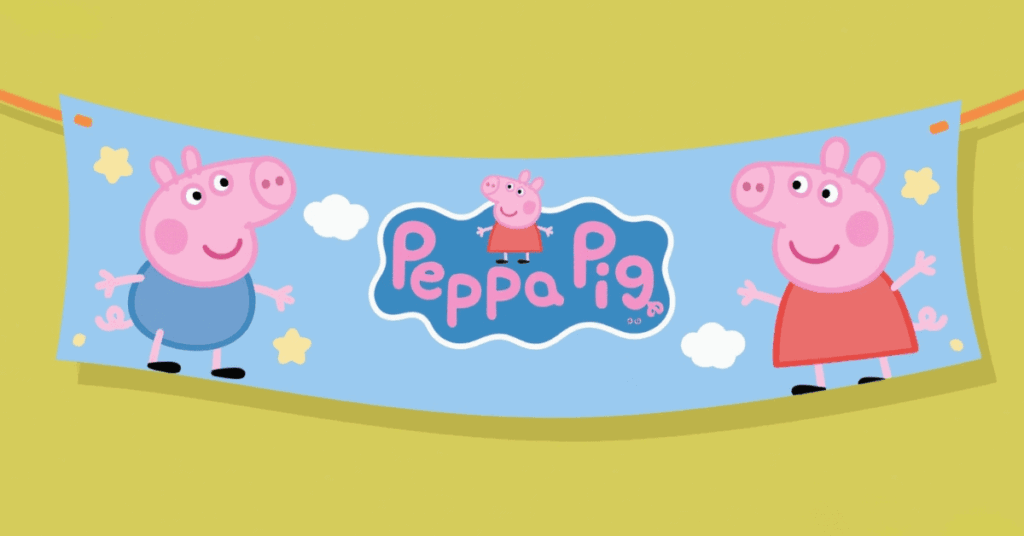 peppa pig coloring pages banner 2