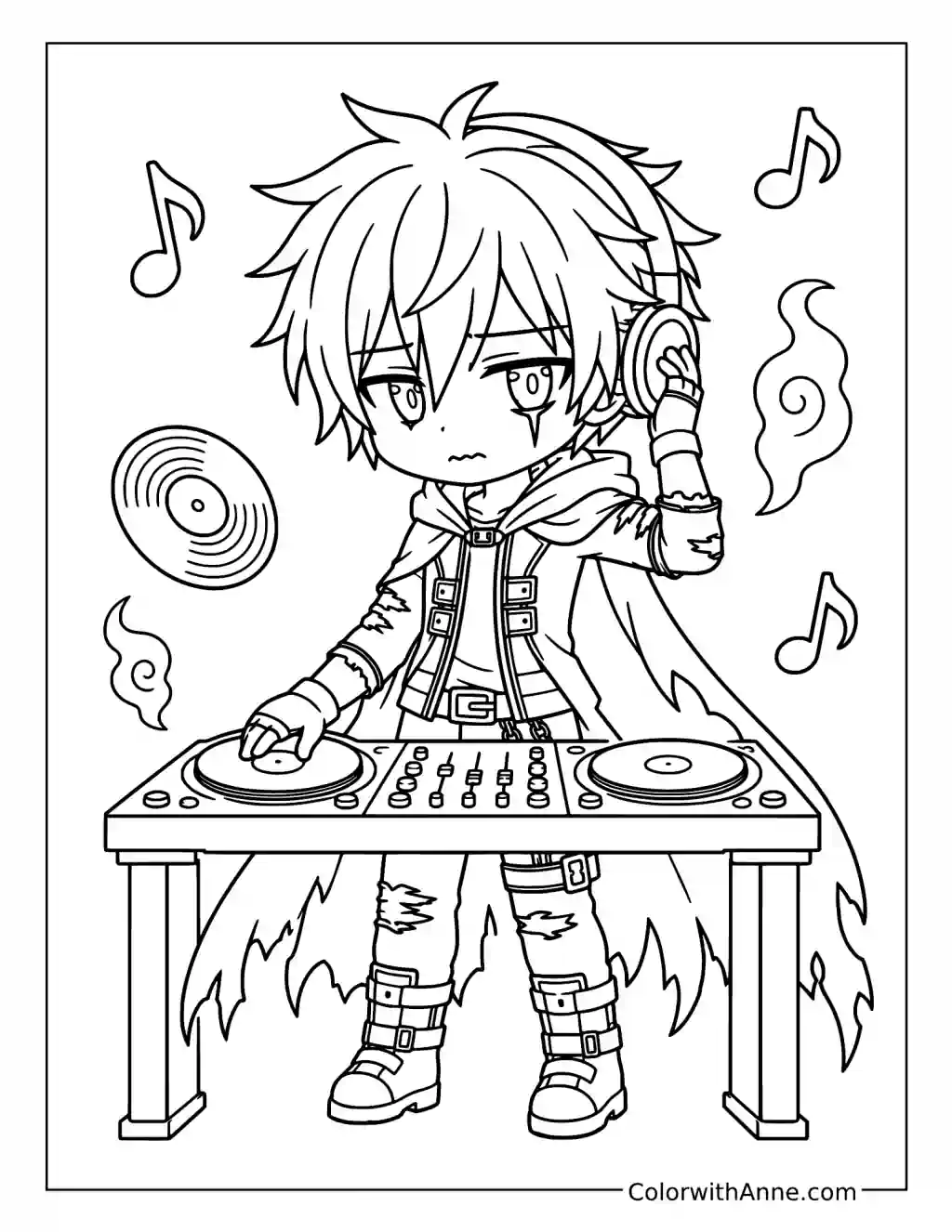 20 Gacha Life Coloring Pages (Free PDF Printables)