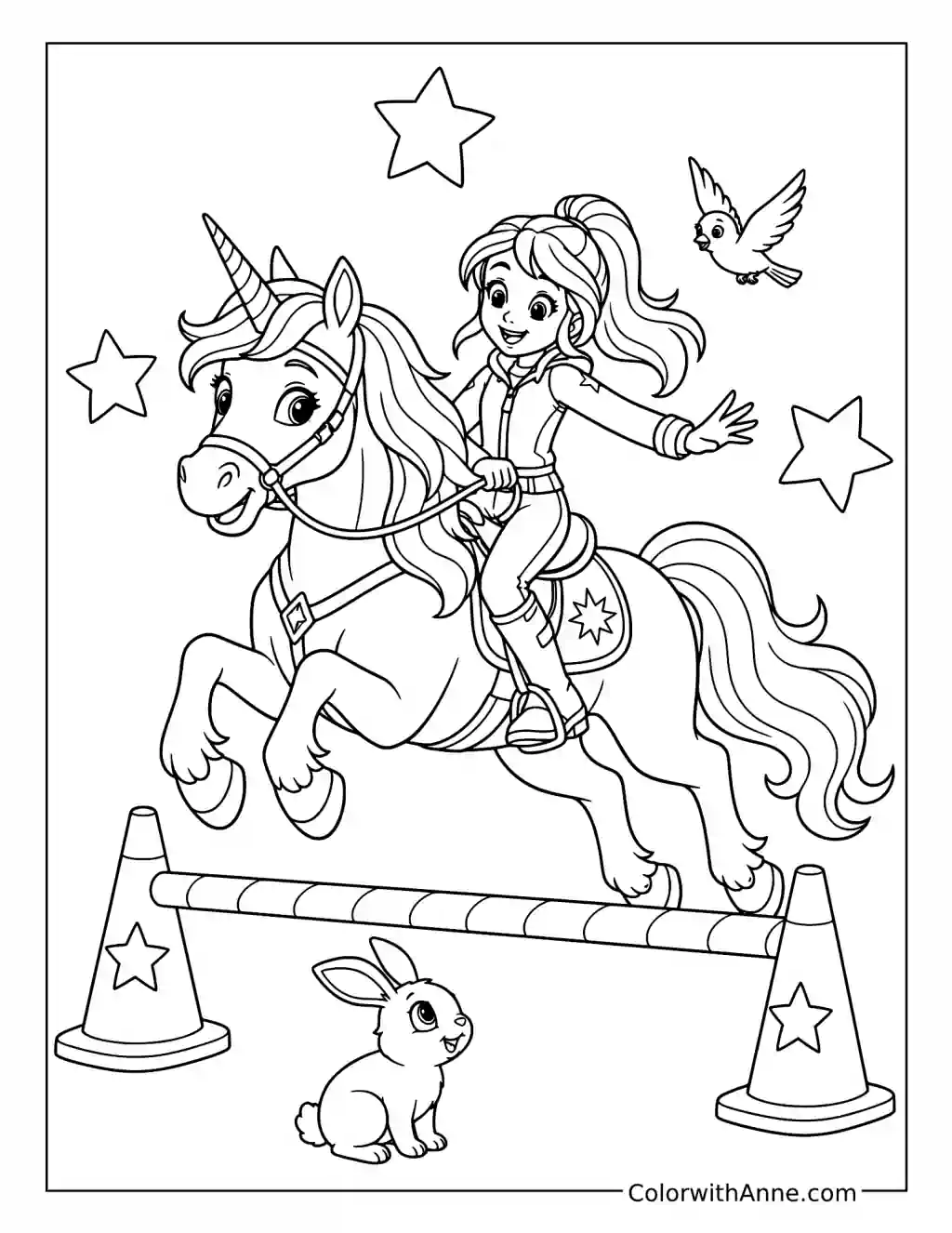 Rory and Storm's Funny Training Day coloring page