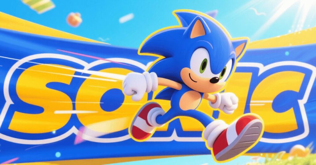 sonic coloring pages banner 2