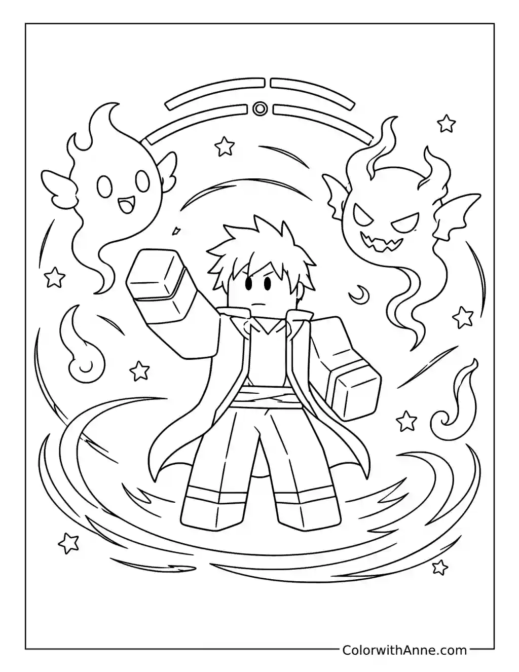 Spirit Fruit Power coloring page