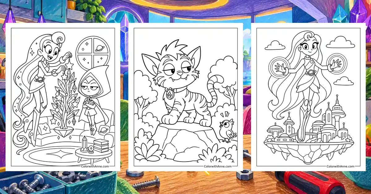 Teen Titans Go Coloring Pages banner