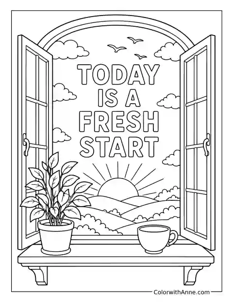 Quote Coloring Pages