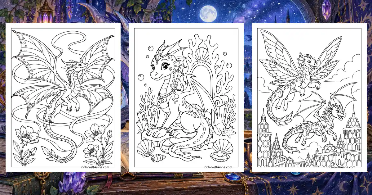 Wings Of Fire Coloring Pages banner